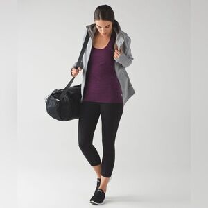 Lululemon purple swiftly tech racer back, size 4